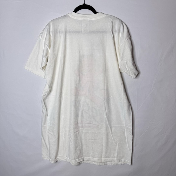 Vintage Garfield Cat Sleepshirt Nightgown One Size White Retro Nap 100% Cotton - Picture 4 of 11